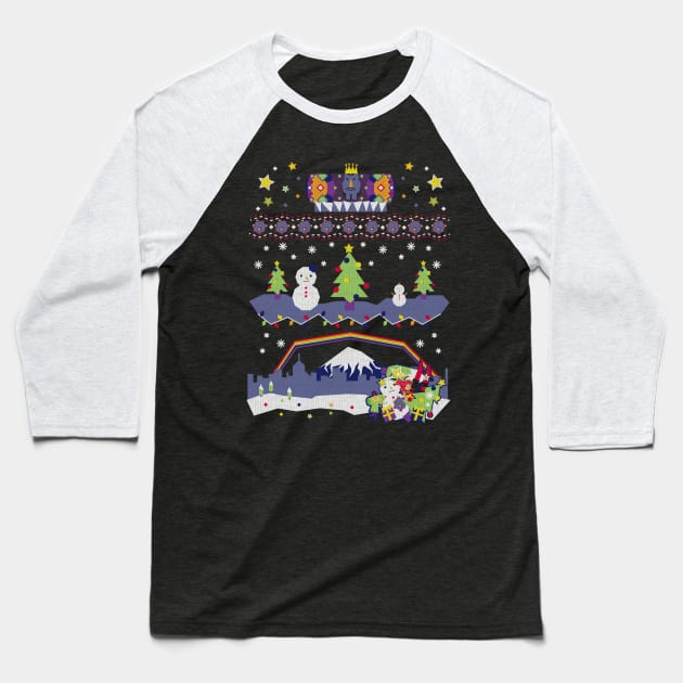 Holiday Clean Up Baseball T-Shirt by kalgado